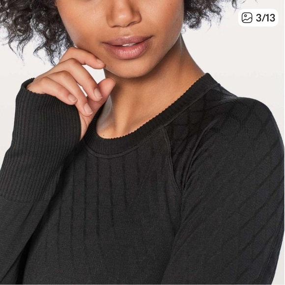lululemon rest less pullover black - Picture 2 of 8